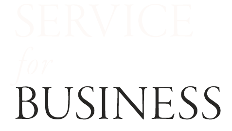 SERVICE for BUSINESS